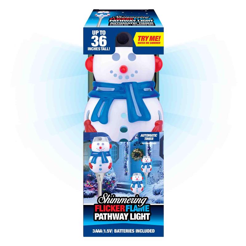 PATHWAY LGHT SNWMAN 36"H - Pack of 12