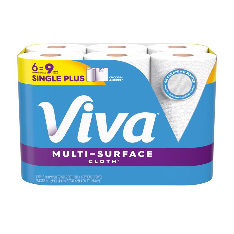 VIVA MSC TOWELS 6PK - Pack of 4