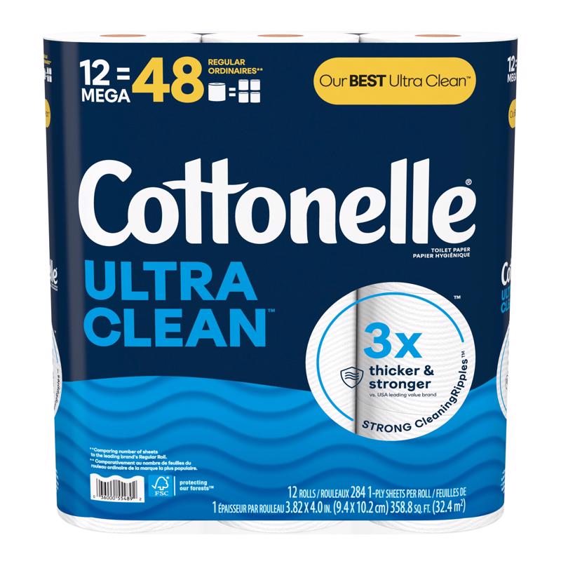 COTTONELLE ULTR MEGA 12R - Pack of 4