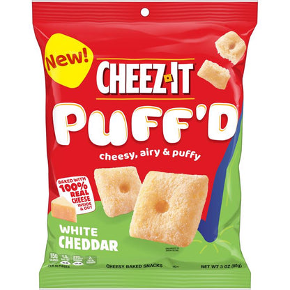 CRACKERS WHT CHEDDAR 3OZ - Pack of 6