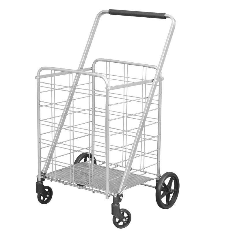 SHOPPING CART SLVR 250LB - Pack of 2