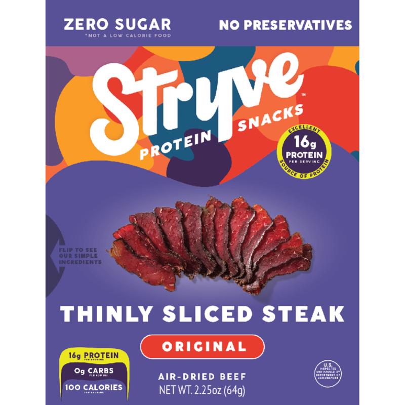 BEEF STRIPS ORG 2OZ - Pack of 8