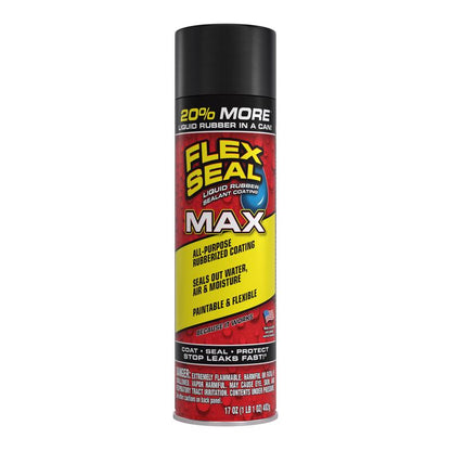 FLEX SEAL SPRAY BLK 17OZ - Pack of 4