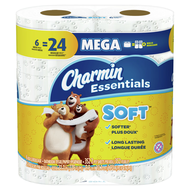 CHARMIN MEGA ROLL 6PK - Pack of 3