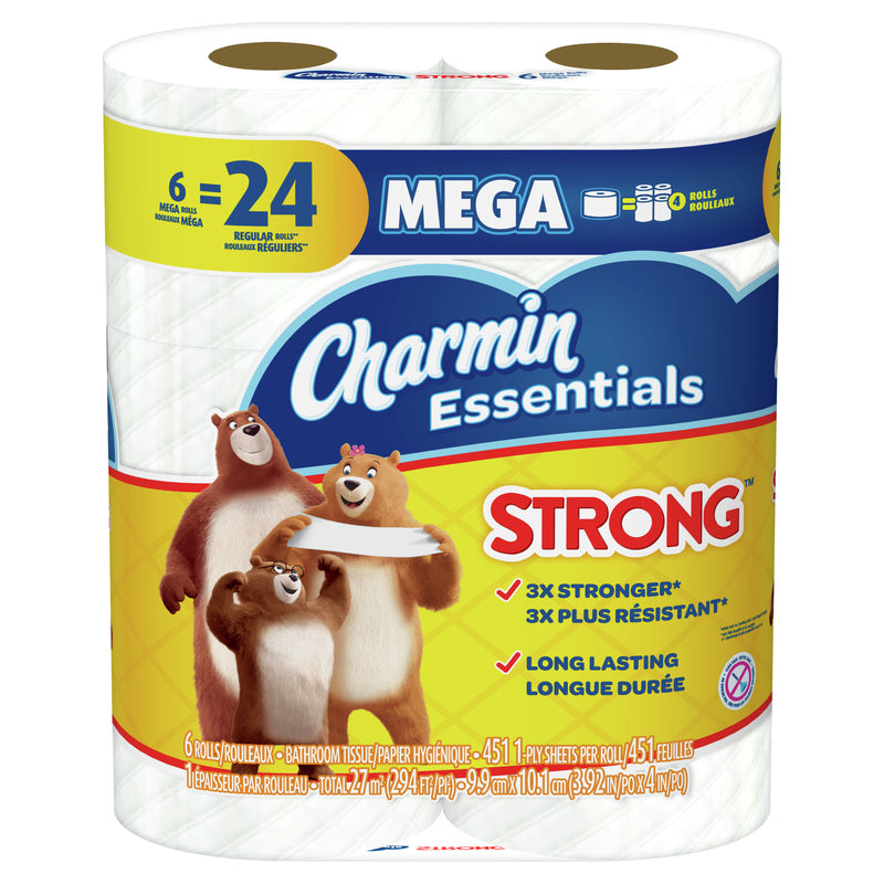 CHARMIN STRNG 1PLY 6PK - Pack of 3
