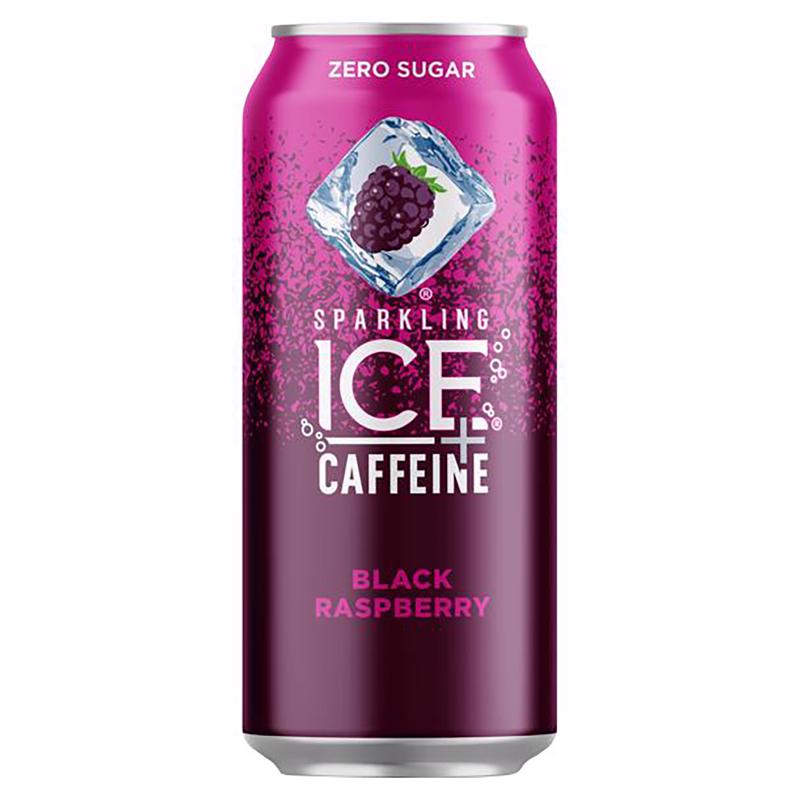 SPRKNG Ice+ BLKRASP 16OZ - Pack of 12