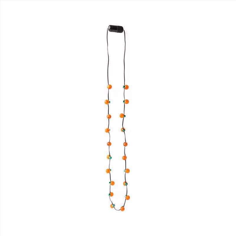 NECKLACE PUMPKIN LED - Pack of 36