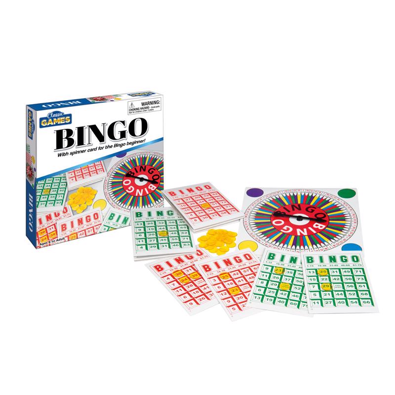 BINGO CLASSIC GAMES 6+ - Pack of 12