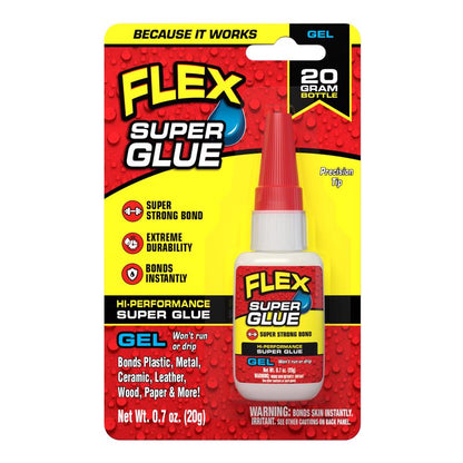 SUPER GLUE FLEX GEL 20GM - Pack of 8