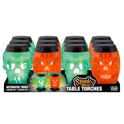 HALLOWEEN DECOR SPKY6"H - Pack of 12