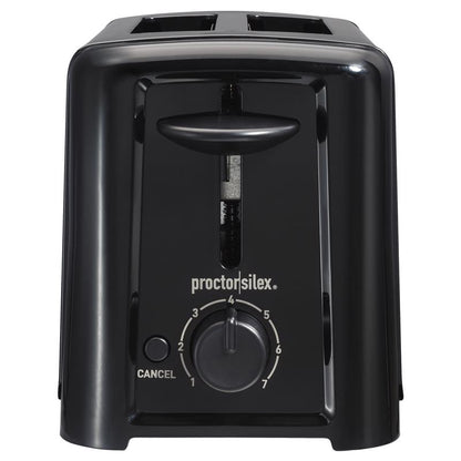 TOASTER PLASTIC BLACK - Pack of 2
