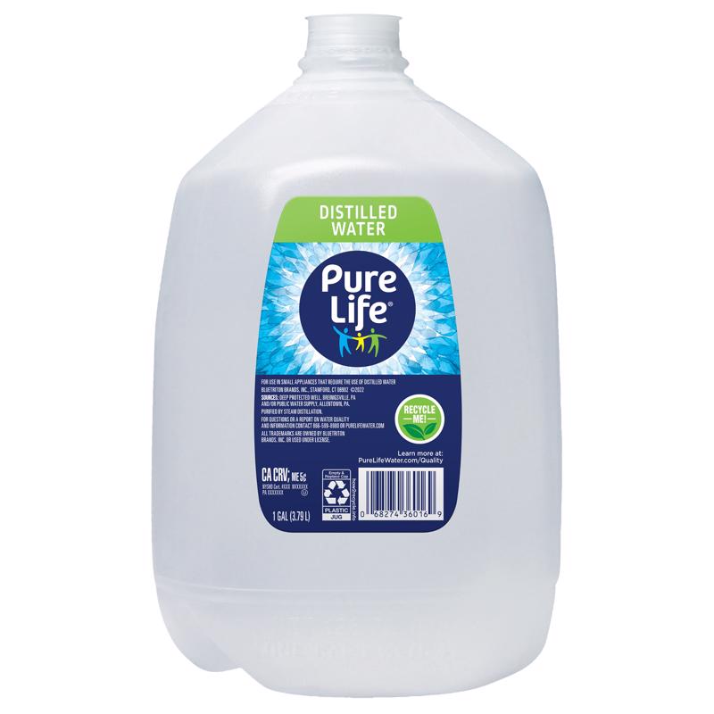 PURELIFE DISTILL WTR 1G - Pack of 6