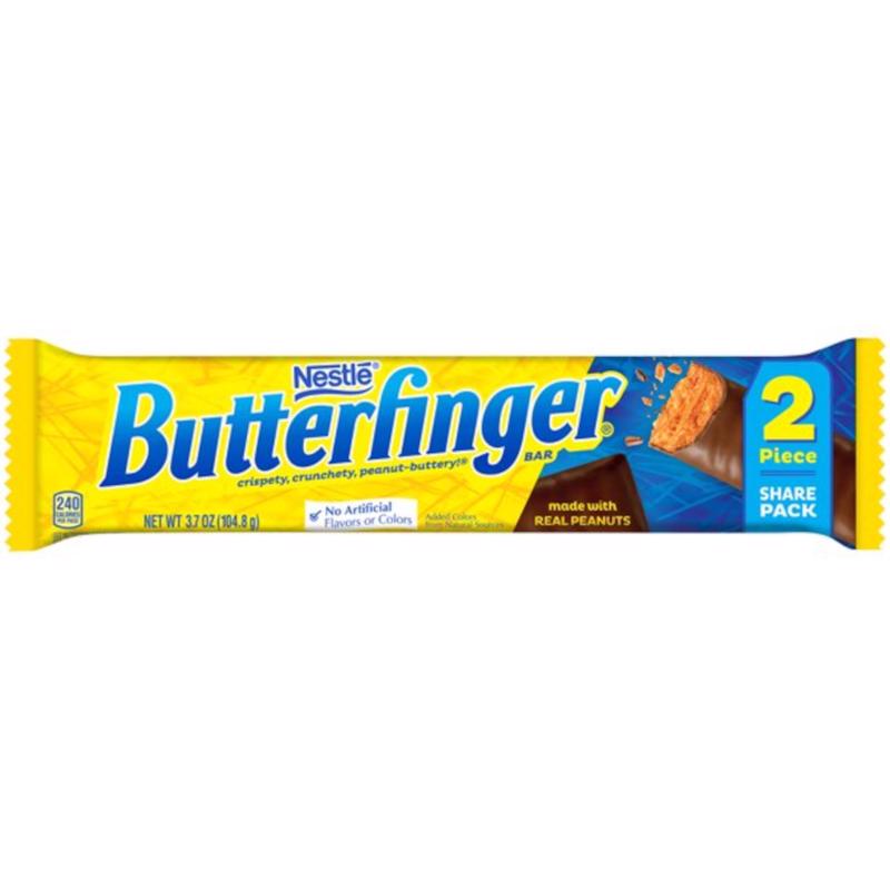 BUTTERFINGER 2PC 3.7oz - Pack of 18
