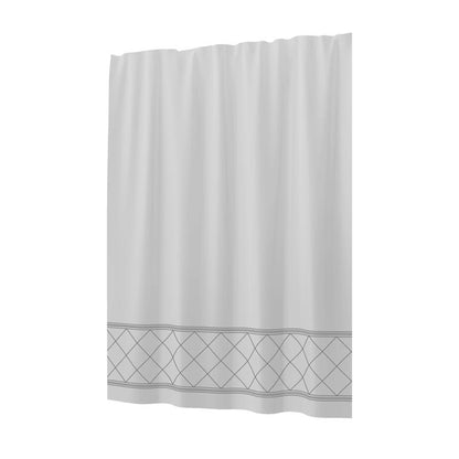SHOWER CURTAIN WHT 72" - Pack of 3