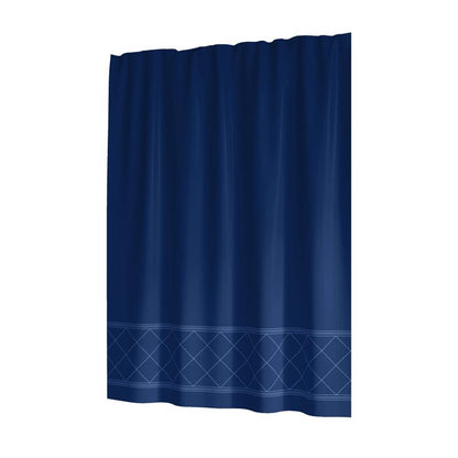SHOWER CURTAIN NAVY 72" - Pack of 3