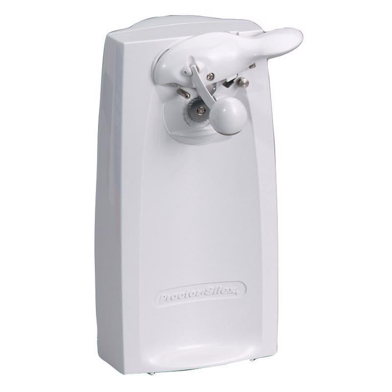 ELEC CAN OPENER SS WHITE - Pack of 2