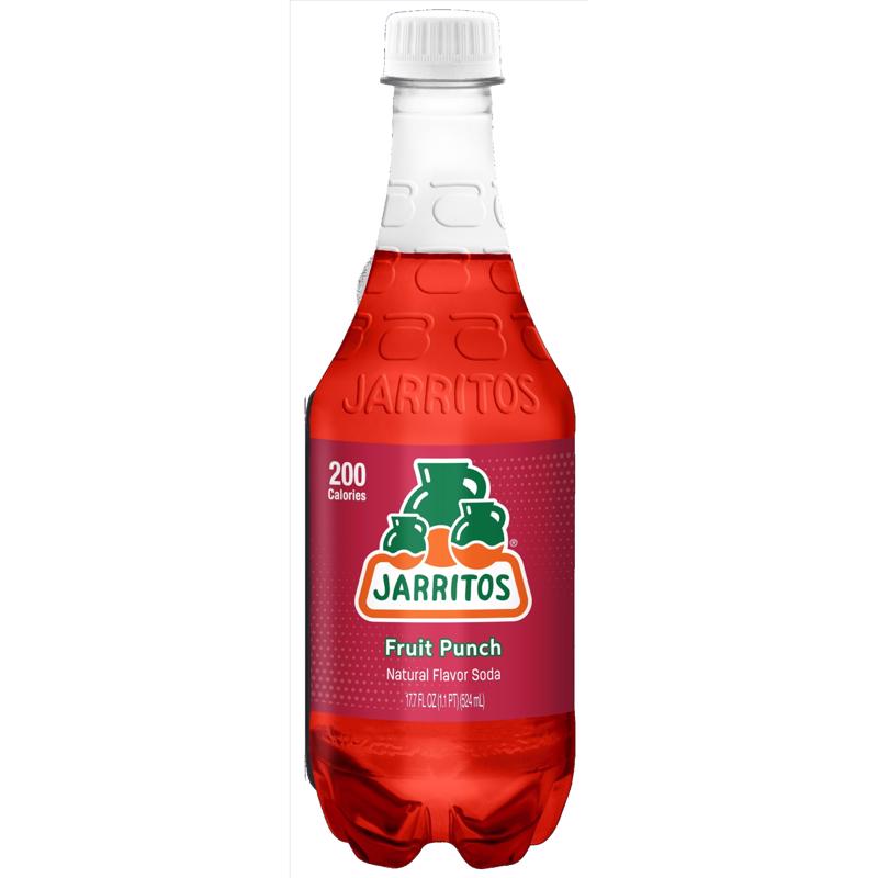 SODA FRUIT PUNCH 17.7oz - Pack of 24
