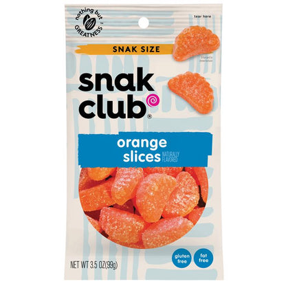 Emery Jensen orange gummy candy pack of 12, 3.5oz each, colorful chewy citrus-flavored gummy candies.