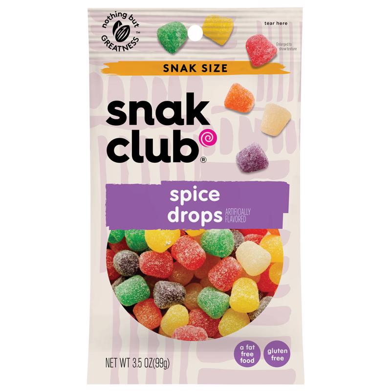 Emery Jensen Gummi Candy Spice 3.5oz pack showing colorful spice-flavored gummy candies in a clear plastic bag.
