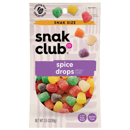 Emery Jensen Gummi Candy Spice 3.5oz pack showing colorful spice-flavored gummy candies in a clear plastic bag.