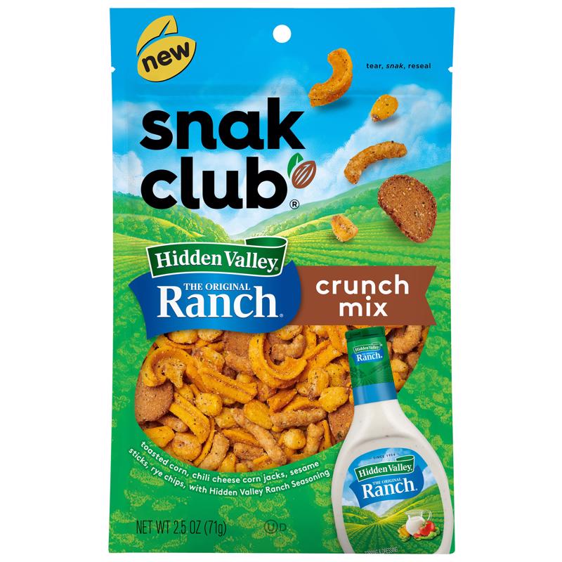 SNACK MIX CRUNCH 2.5oz - Pack of 6