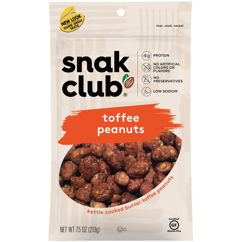 TOFFEE PEANUTS 7.5oz 1PK - Pack of 6