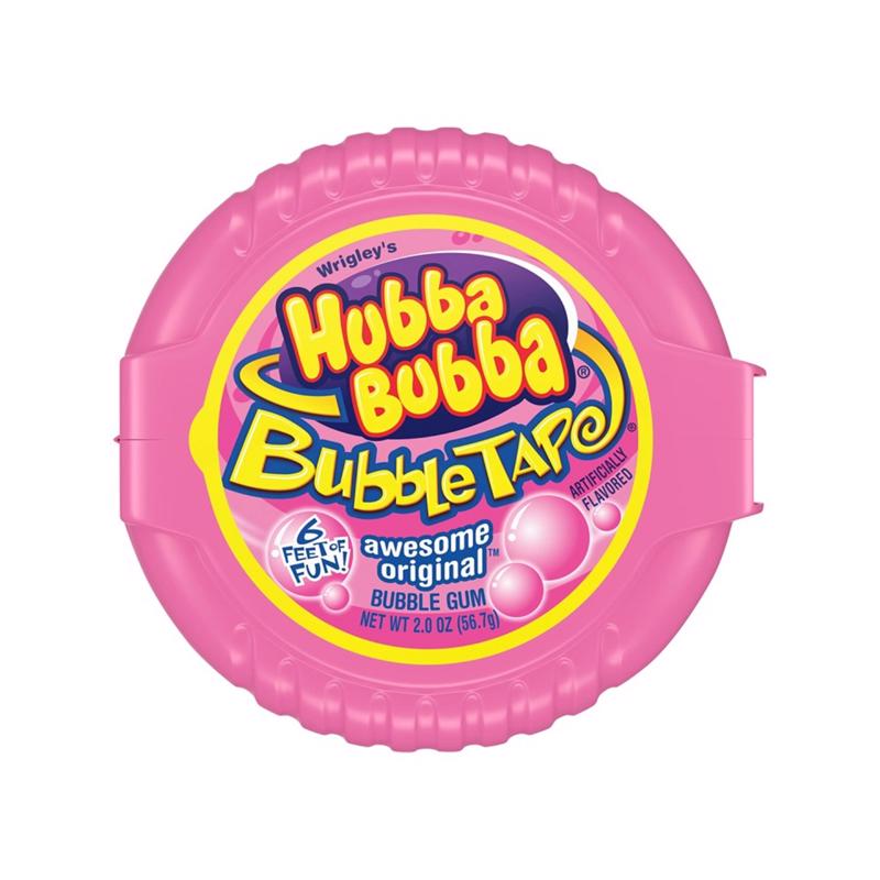 BUBBLE TAPE GUM ORG 2OZ - Pack of 6