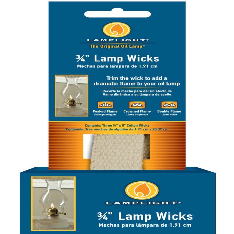 WICK OIL LMP 3/4"FLT CD3 - Pack of 12