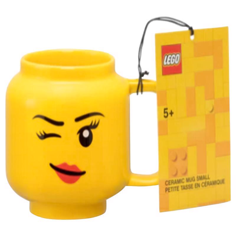 MUG WINKNG GRL YLW 7.6oz - Pack of 8