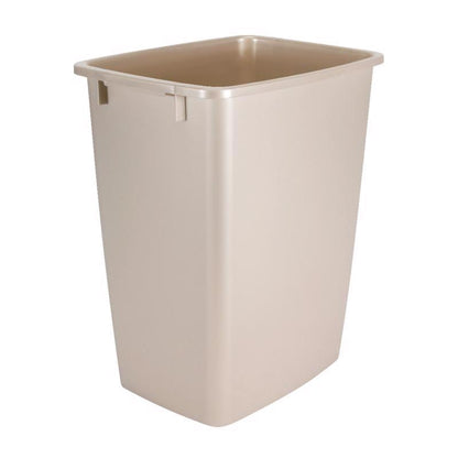 WASTEBASKET 9G BISQUE - Pack of 6