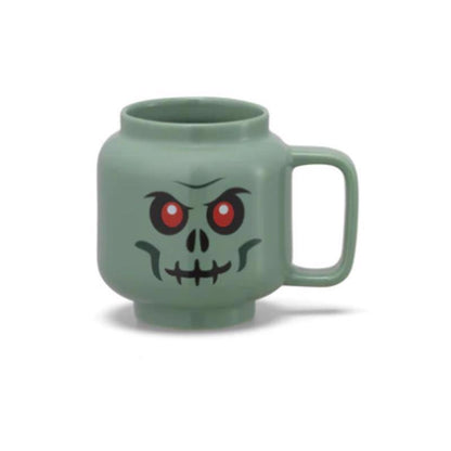 MUG SKLTN CRMC GRN 8.6oz - Pack of 6