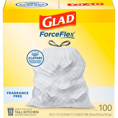 KTCHN TRSH BGS WHT 100PK - Pack of 4