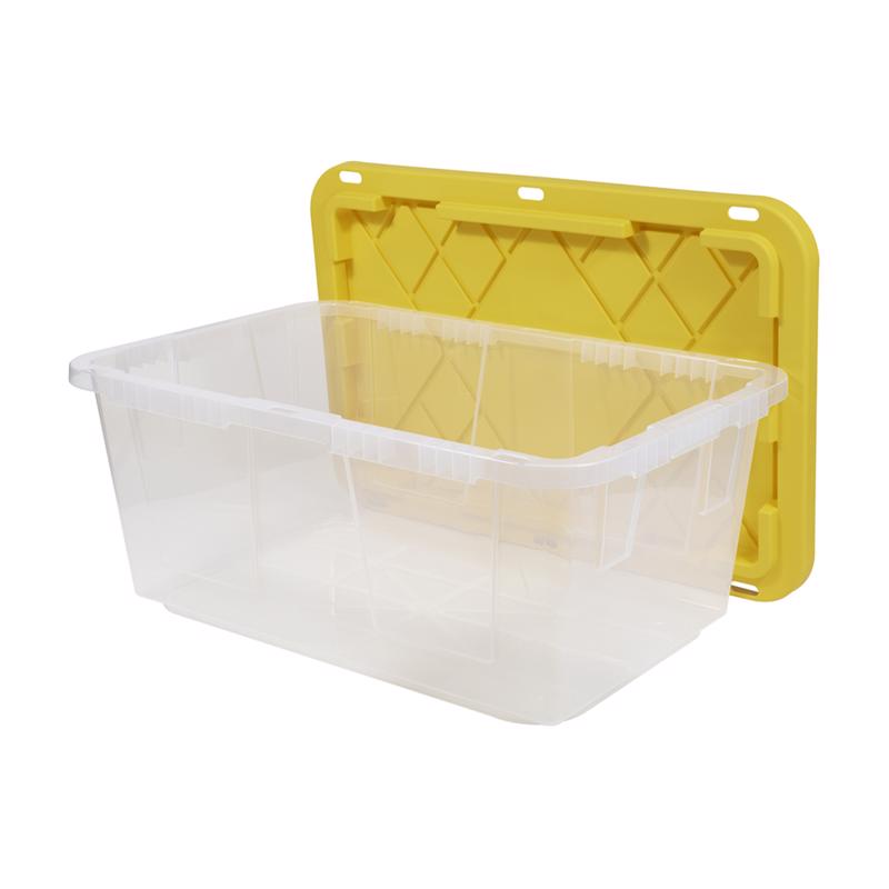 STR TOTE PLS CLR 17GAL - Pack of 4