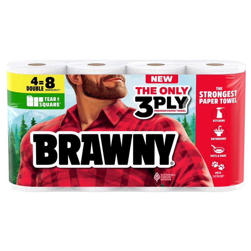 PAPER TWLS 4DB 3PLY 137' - Pack of 6