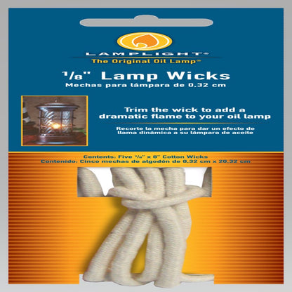 LAMP WICK 1/8"RND CD5 - Pack of 12