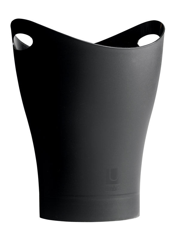 WASTEBASKET GARBINO BLK - Pack of 6