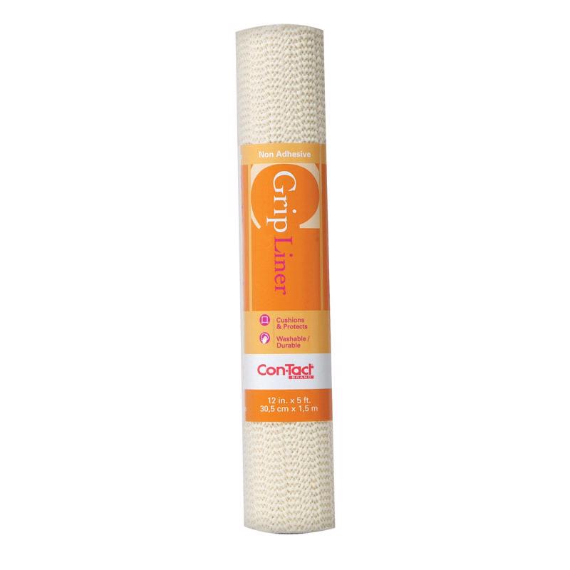 LINER GRIP 12"X5'ALMOND - Pack of 6