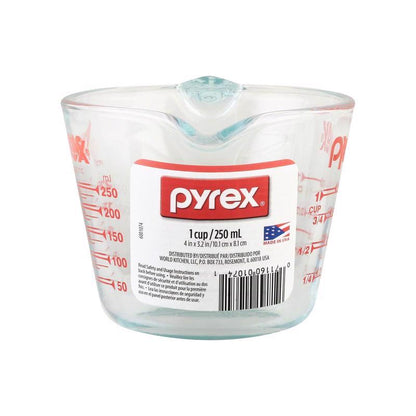MEASURING CUP 1CP PYREX - Pack of 6
