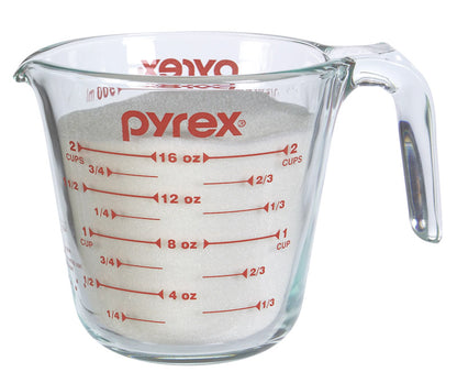 MEASURING CUP 2CP PYREX - Pack of 6