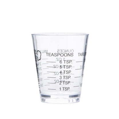 MEASURING CUP PLST CLR - Pack of 3