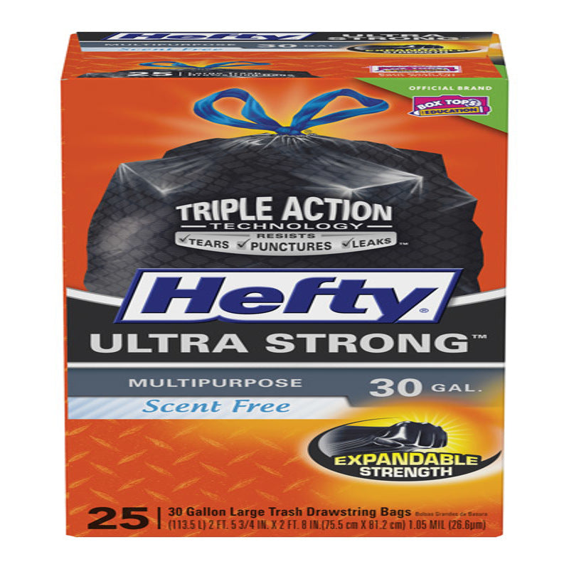 HEFTY BG 30GAL 25CTFLEX - Pack of 6