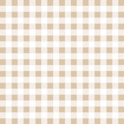 LINER 18"X4' KHAKI PLAID - Pack of 6