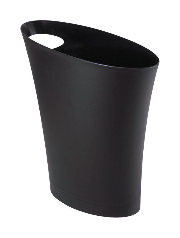 WASTEBASKET SKINNY BLK - Pack of 6