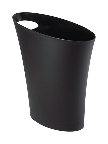 WASTEBASKET SKINNY BLK - Pack of 6