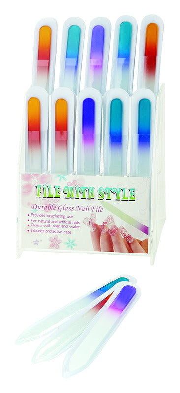 GLASS NAIL FILE - Pack of 60