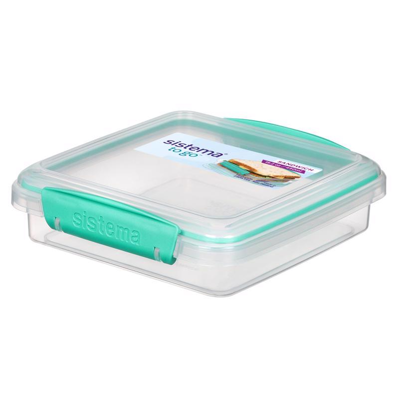 SANDWICH BOX TOGO 15.2oz - Pack of 9