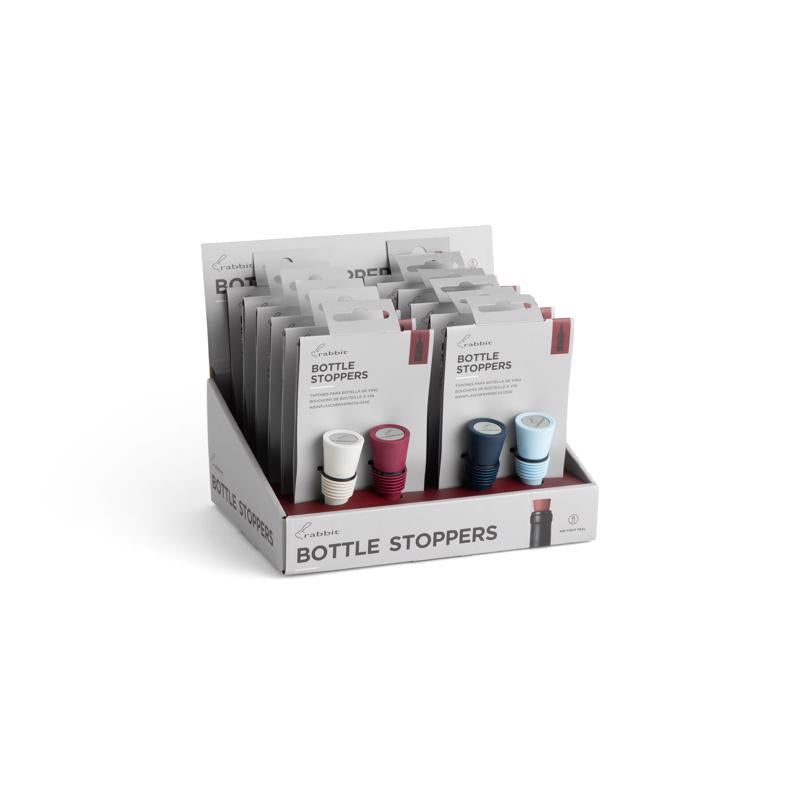 WINE BOTTLE STOP RABBIT - Pack of 12