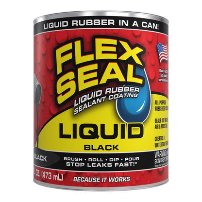FLEX SEAL LIQID BLK 16OZ - Pack of 6