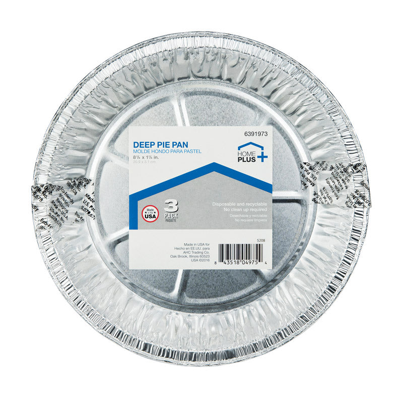 DEEP PIE PAN 8.25" 3PK - Pack of 12