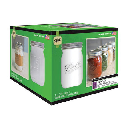 MINI JAR MINI MTH4OZ 4PK - Pack of 6
